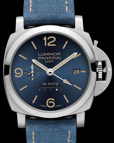 panerai luminor 1950 10 days gmt review|panerai luminor 1950 submersible slytech.